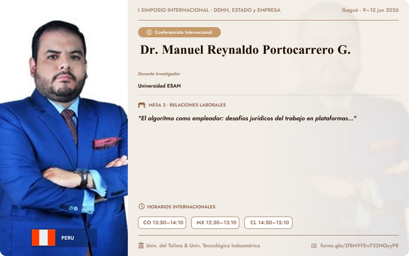 Dr. Manuel Reynaldo Portocarrero G