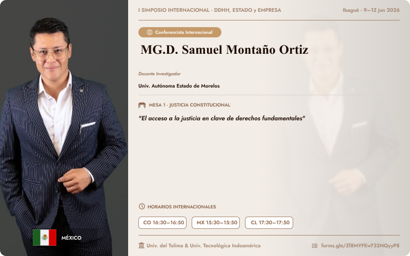 MG.D. Samuel Montaño Ortiz